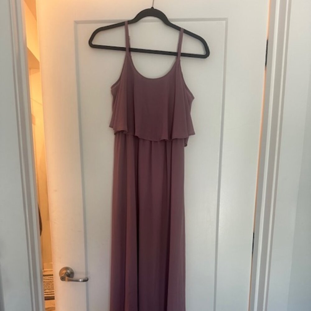 Show Me Your MuMu Caitlin Ruffle Maxi Dress